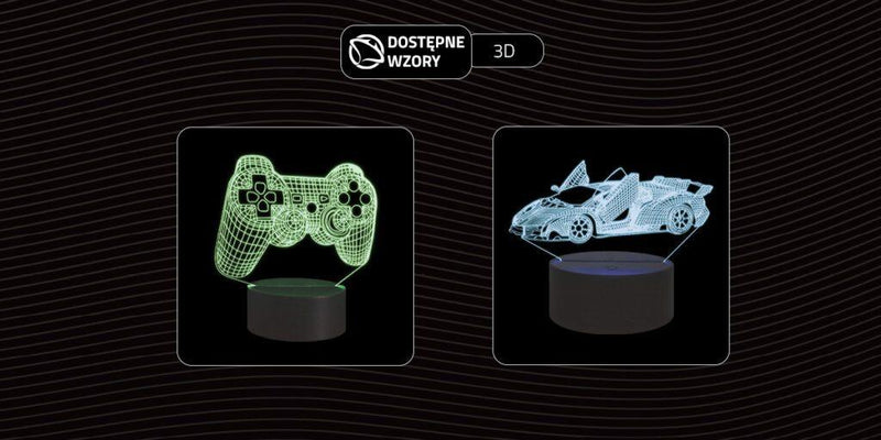 Manta SNL57RGB LED lamp Light decoration Gamepad RGB 3D