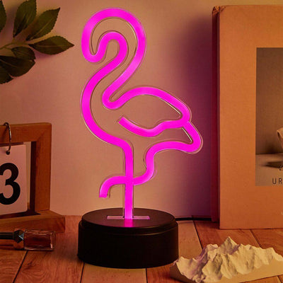 Manta SNL79PK LED lamp Light decoration Flamingo 2 pink