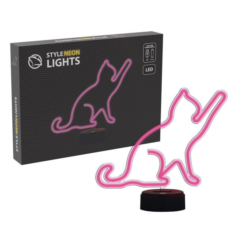 Manta SNL80PK LED lamp Light decoration Cat 2 pink