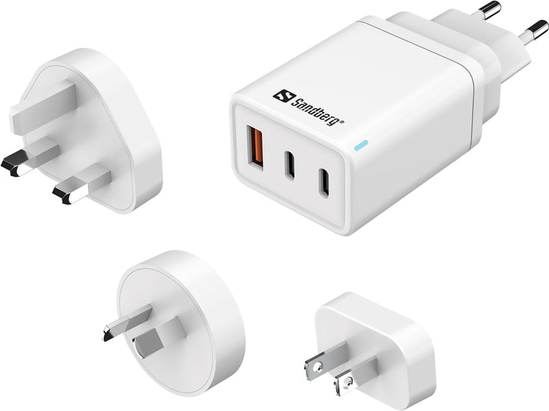 Sandberg 441-59 3в1 TravelCharger EU+UK+US+AUS