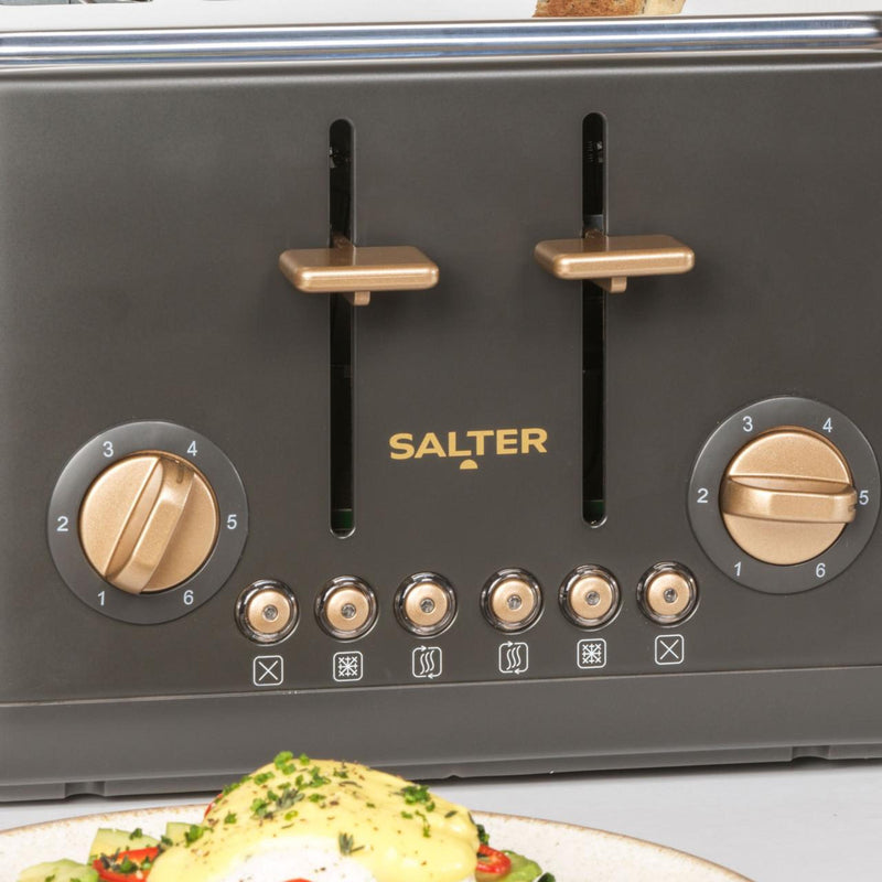 Salter EK5823CBVDE Pebble 4-Slice Toaster