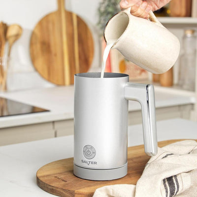 Salter EK6359MMSVDE Aspen Milk Frother Silver