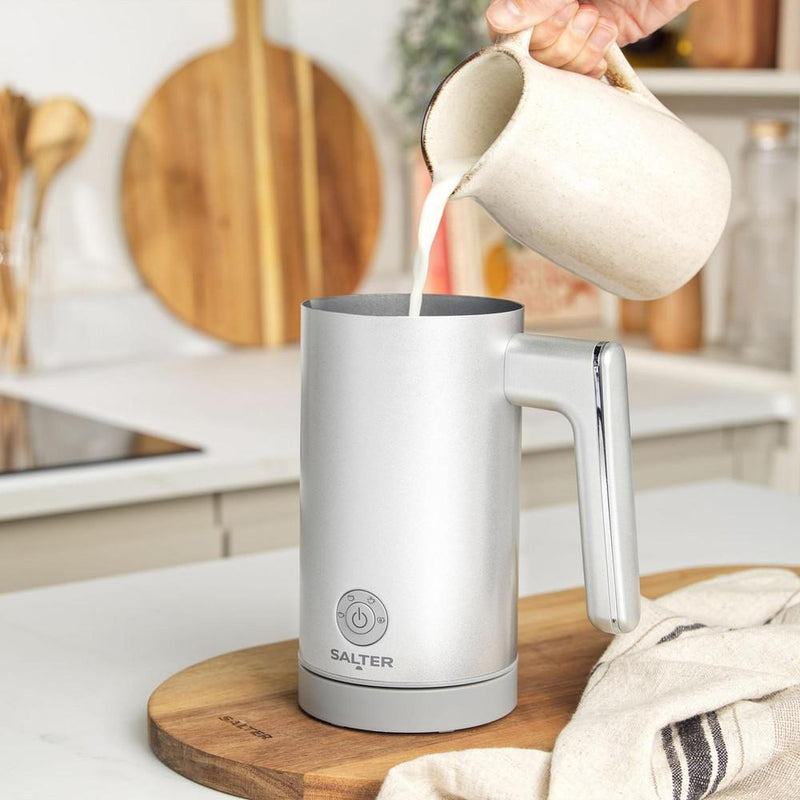 Salter EK6359MMSVDE Aspen Milk Frother Silver