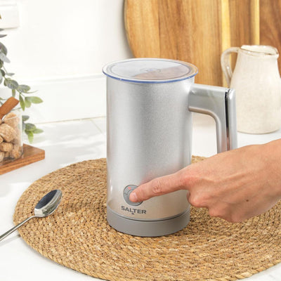 Salter EK6359MMSVDE Aspen Milk Frother Silver