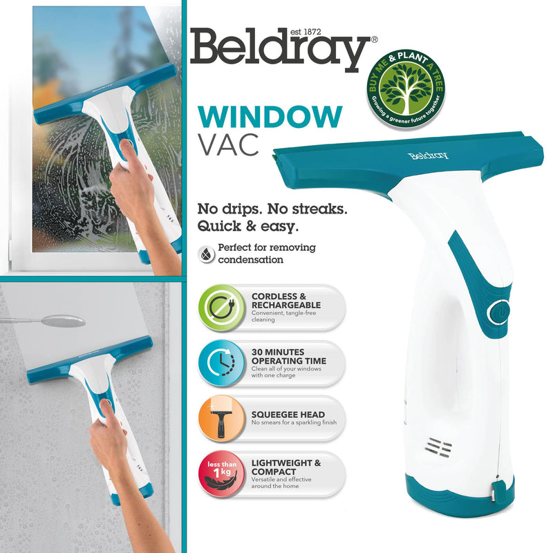 Beldray BEL0749TTVDE Cordless Window Vac