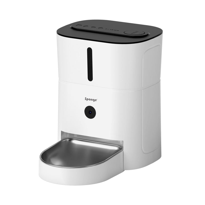 Sponge Automatic Pet Feeder Smart Camera