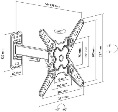 Sbox LCD-221-2  (13-43/20kg/200x200)