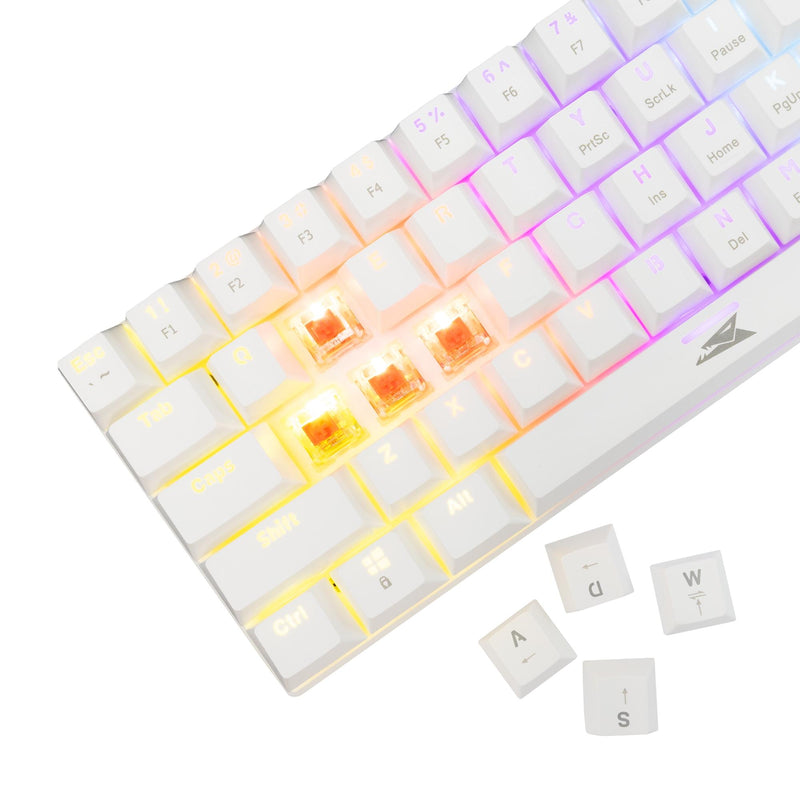 Baracuda BGK-03211 Dolphin White US Mechanical Red Switches