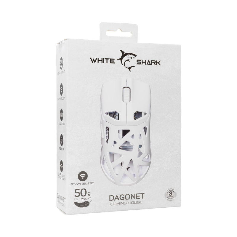 White Shark GM-5019 Dagonet Wireless 24000 dpi White