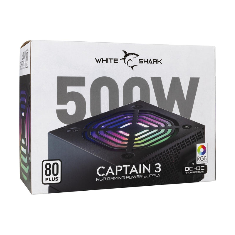 White Shark GPSU-W500F Captain 3  500W 80+ RGB