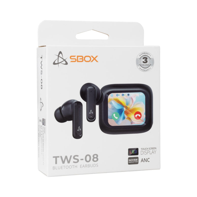 Sbox EB-TWS08-B Touch Screen Display Black
