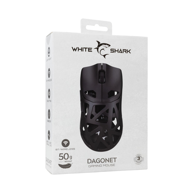 White Shark GM-5019 Dagonet Wireless 24000 dpi Black