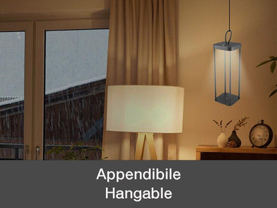 Beper P207ILI100 Rechargeable Lantern Black