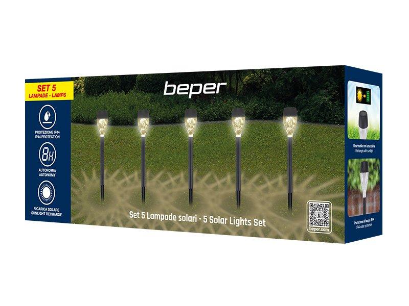 Beper P207ILO050  5 Solar Lights Set