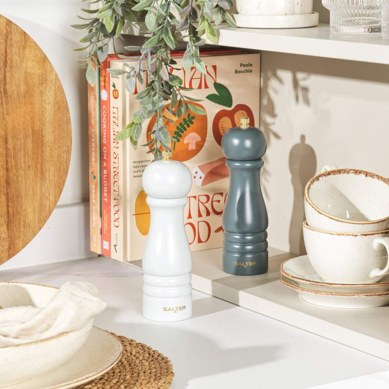Salter BW120291EU7 Olea Salt & Pepper Mill Light Grey