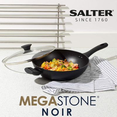 Salter BW09329AR Megastone Noir 28cm Wok