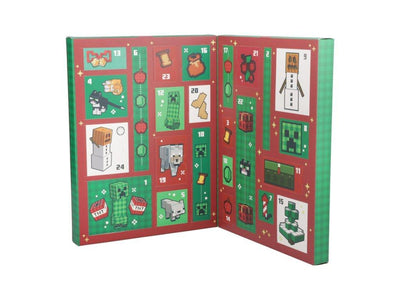 Paladone Minecraft Stationery 24 Days Advent Calendar