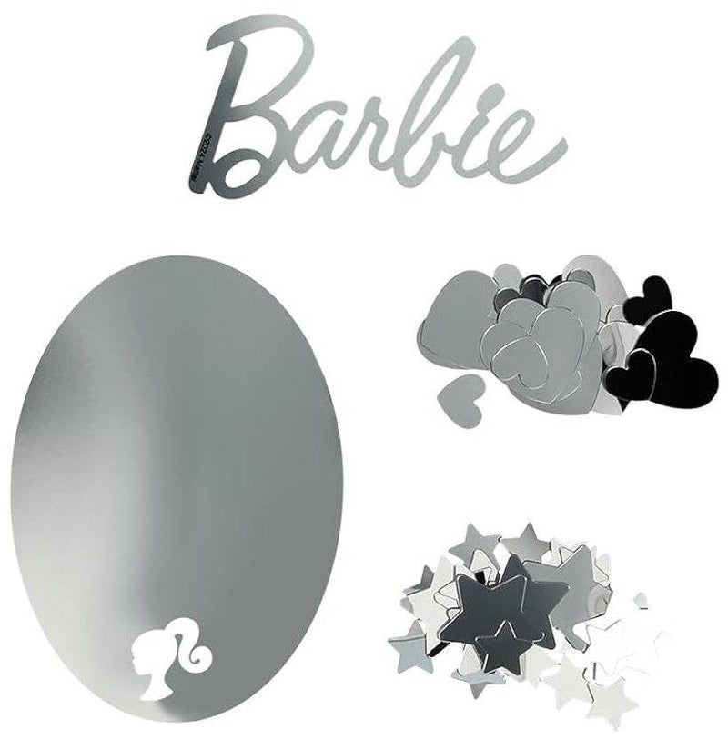 Paladone Barbie Mirror Wall Decals