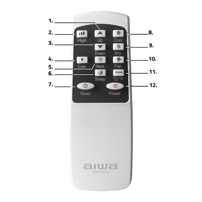 Aiwa AIWA-PAC10Y2 Portable Air Conditioner