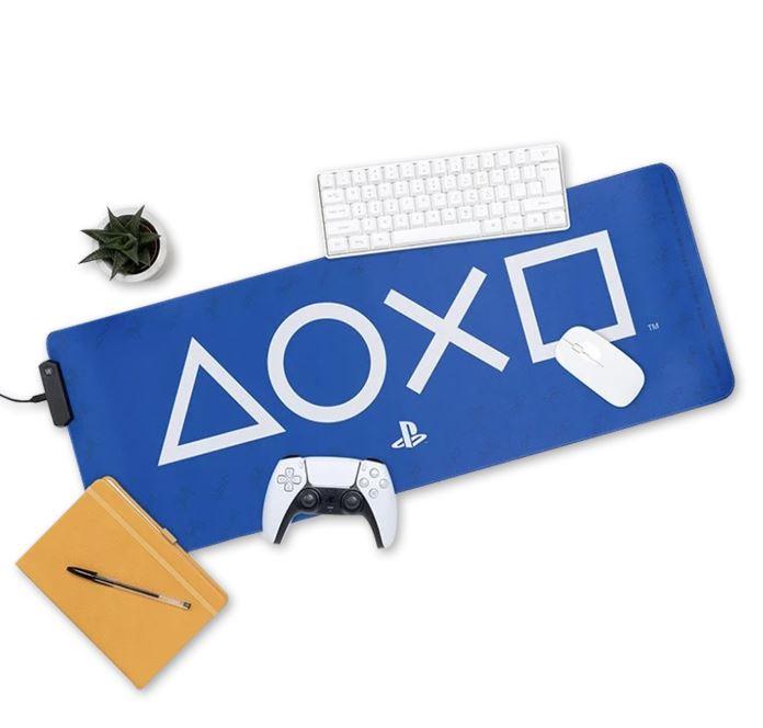 Paladone Playstation Light Up Desk Mat