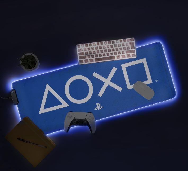 Paladone Playstation Light Up Desk Mat