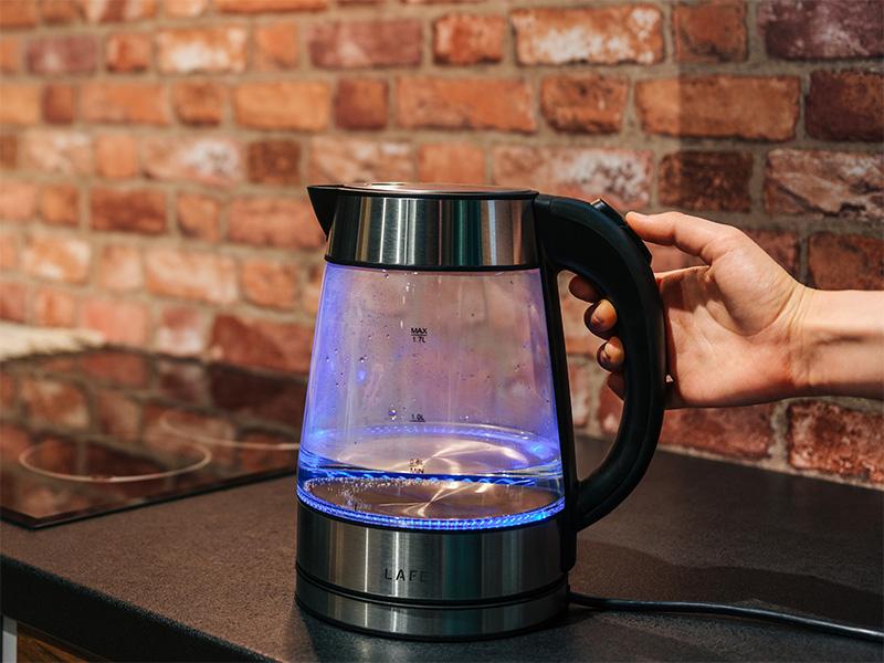 Lafe 47618 Electric Kettle Essential Glass 1.7L