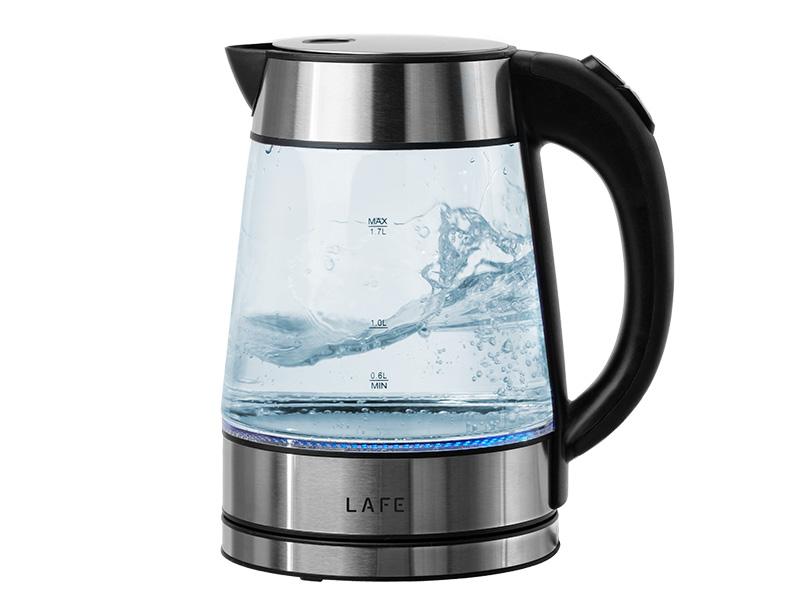 Lafe 47618 Electric Kettle Essential Glass 1.7L