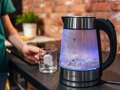 Lafe 47618 Electric Kettle Essential Glass 1.7L