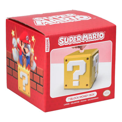 Paladone Super Mario Question Block Money Box