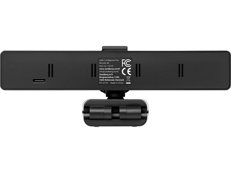 Sandberg 134-45 USB-C/A Webcam Pro Remote 4K