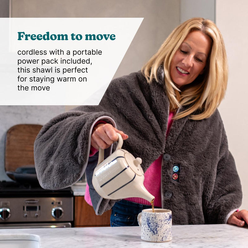 Homedics HCM-SWL100 Cosy Cordless Warming Shawl