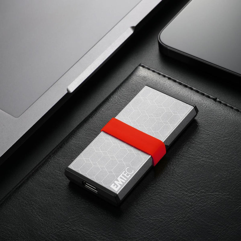 Emtec SSD 3D NAND/USB-C 3.2Gen2 X205 256GB Mini Portable SSD