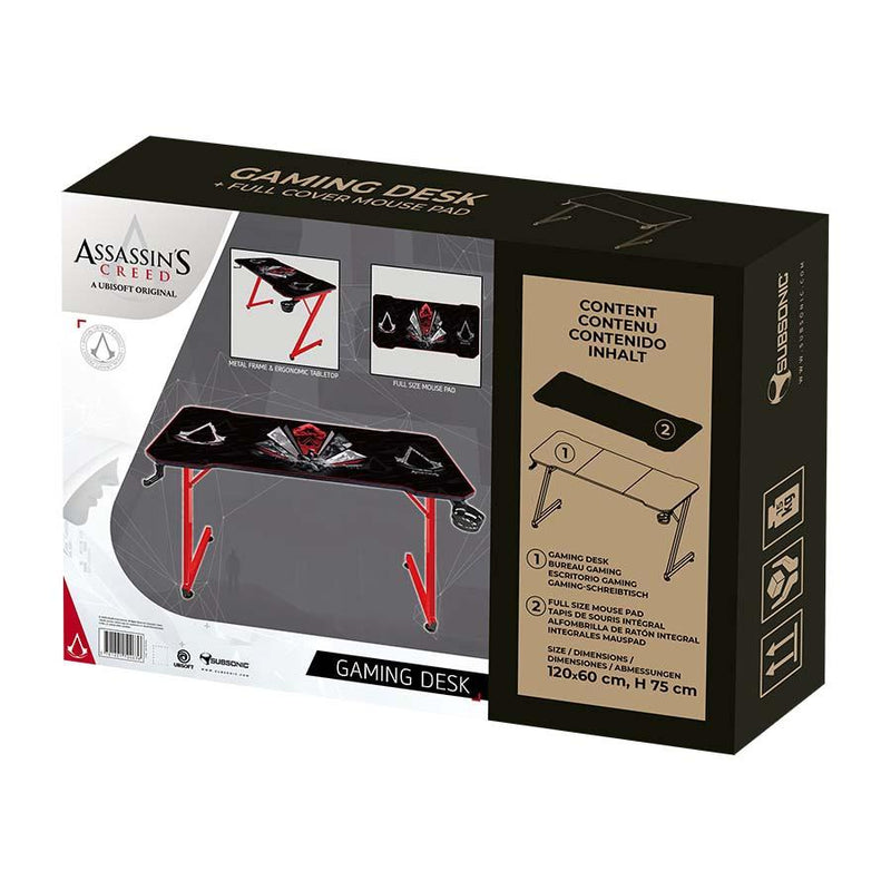 Subsonic Gaming Desk Assassins Creed