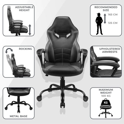 Subsonic Junior Gaming Seat Batman Power Up
