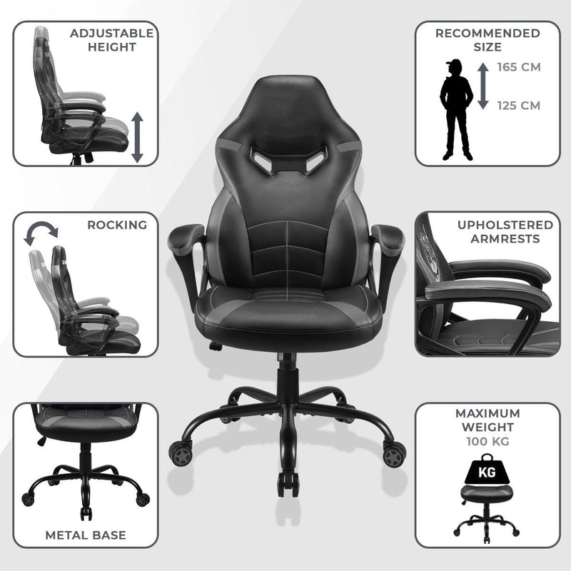 Subsonic Junior Gaming Seat Superman