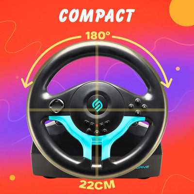 Subsonic Superdrive SV 250-S Driving Wheel Blue Edition