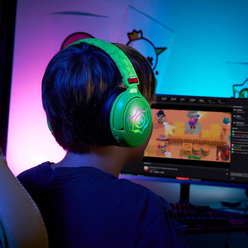 Subsonic Wireless Gaming Headset Brawl Stars Skull