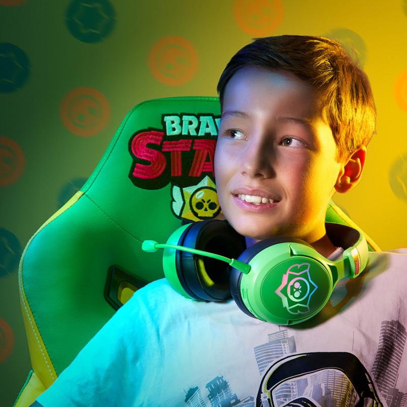 Subsonic Wireless Gaming Headset Brawl Stars Skull