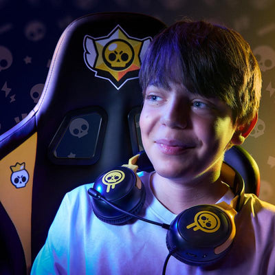 Subsonic Gaming Headset Brawl Stars Drippy Skull