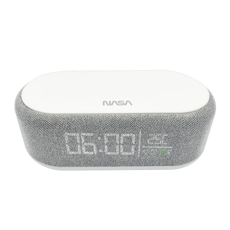 NASA SPC400  Bluetooth Speaker/ Alarm Clock/ Wireless Charger