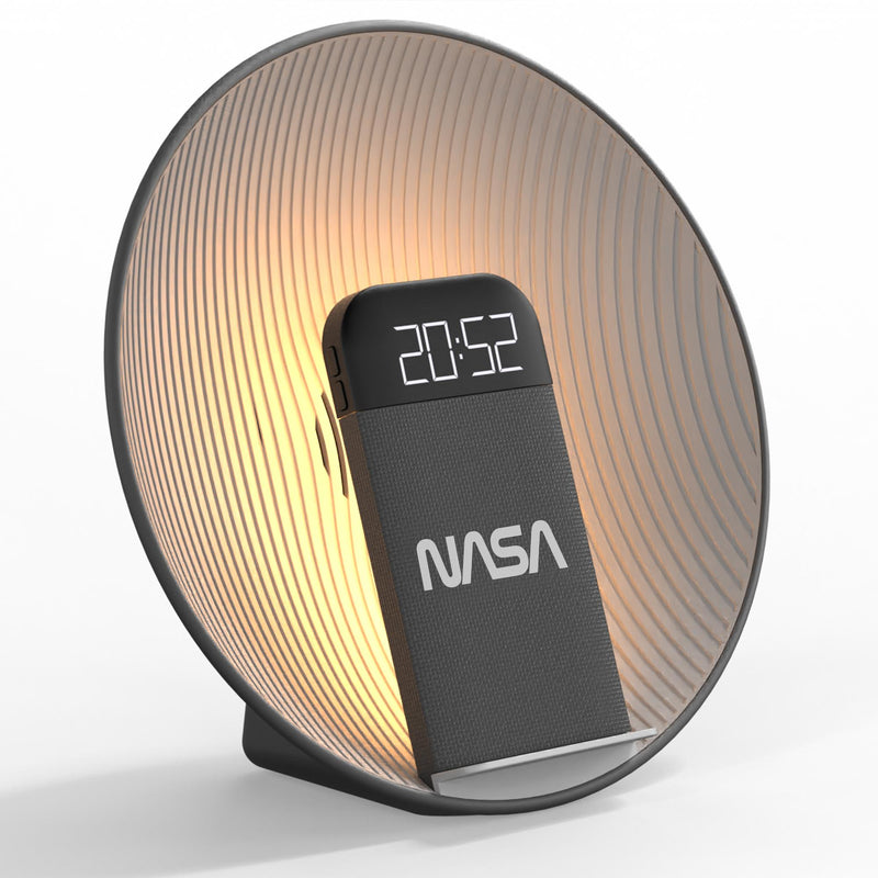 NASA SPC600  Bluetooth Speaker/ Alarm Clock/ Wireless Charger