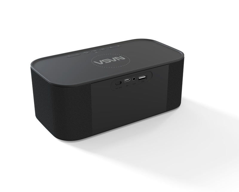 NASA SPC800  Bluetooth Speaker/ Alarm Clock/ Wireless Charger