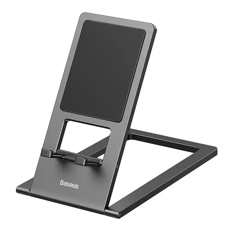 Rails Phone Ring Stand/Holder Grey, Podstawka stojak uchwyt Baseus Metal na telefon/tablet (szary)