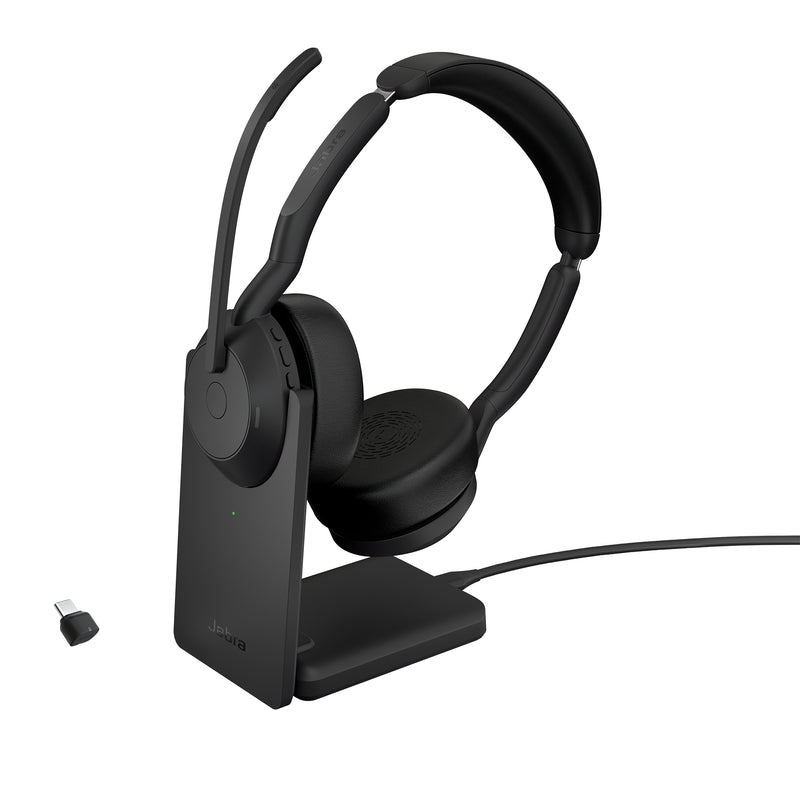 Jabra Evolve2 55 UC Stereo W. Stand USB-C