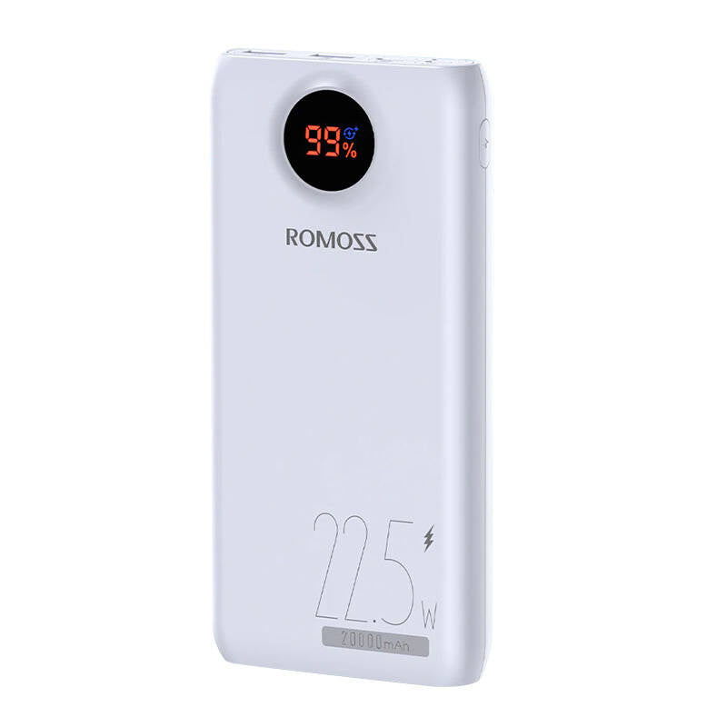 Powerbank Romoss SW20PF 20000mAh, 22.5W (white), Powerbank Romoss SW20PF 20000mAh, 22.5W (biały)