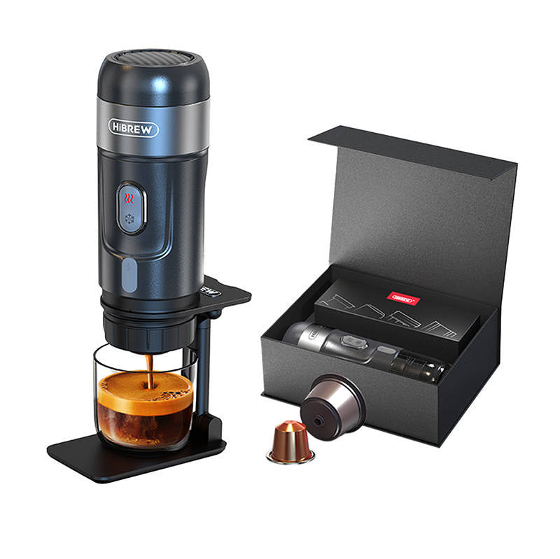 Portable 3-in-1 coffee maker with case 80W HiBREW H4A, Przenośny ekspres do kawy 3w1 z etui 80W HiBREW H4A