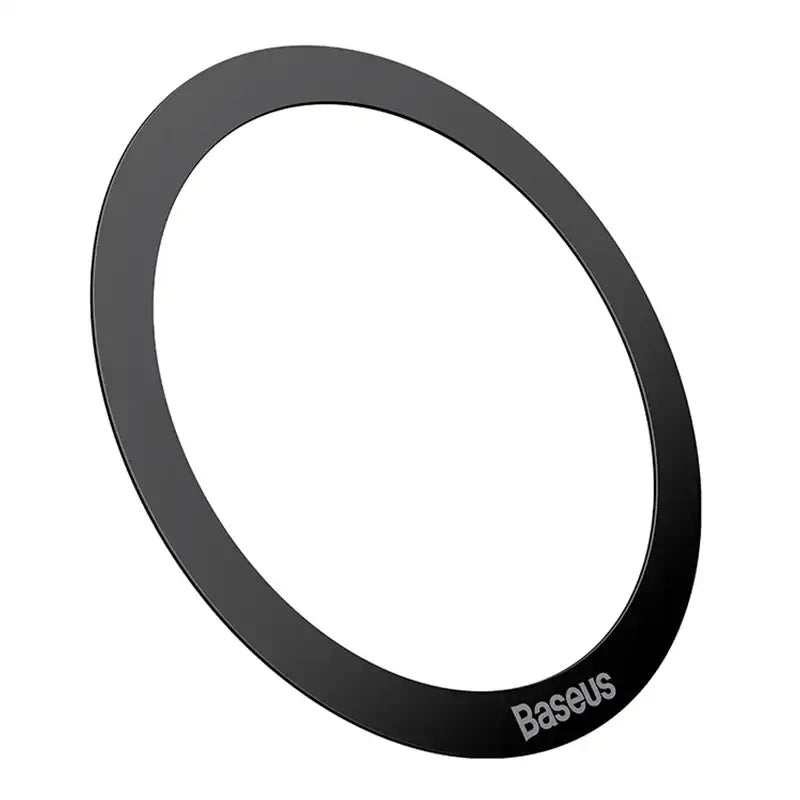Baseus Halo Magnetic Ring for phones, , MagSafe (black), Pierścień magnetyczny Baseus Halo do telefonu, MagSafe, czarny (2szt.)