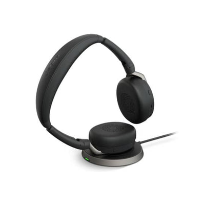 Jabra Evolve2 65 Flex MS Stereo Wireless Headset, Bluetooth, USB-A, Black