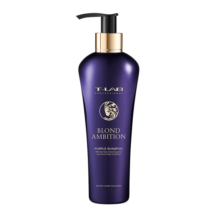 T-LAB PROFESSIONAL purple shampoo BLOND AMBITION, 300 ml