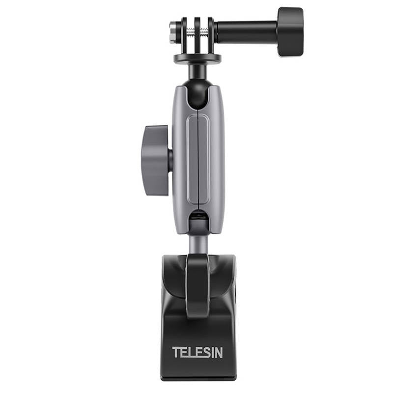 TELESIN Universal Handlebar Tube Clamp Mount for sport cameras (aluminum), Mocowanie 360° TELESIN na kierownicę do kamer sportowych (aluminium)